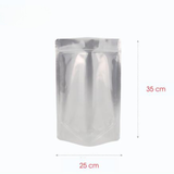  ETZ7B - 25x35cm - Túi Zipper nhôm ghép - Bạc 
