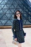  Set áo vest và chân váy xanh sọc vàng DARLING DIVA 