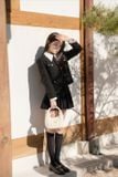  Set tweed đen JOIE DES ROSE 