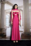  Váy body hồng hoa giữa ngực kèm choàng RARE&RATE 
