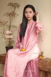  Áo dài Nhã Thanh hồng NẮNG 
