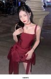  Váy đỏ 2 dây nơ 2 bên hông CAO STU 
