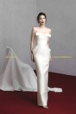  Váy be body cúp ngực nơ LANEJT 