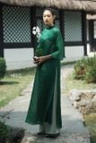 Áo dài Lục Dĩnh XÉO XỌ 