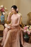  W - Áo dài kem voan lụa 21SIX 