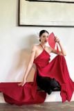  W - Áo dài yếm đỏ ONON MADE 
