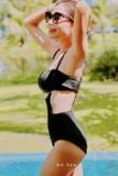  Bikini đen 2 dây xích nhựa NG 3.5 