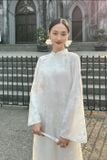  Áo Dài Bạch Sư XÉO XỌ 