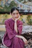  Áo dài Hồng Hà XÉO XỌ 