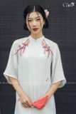  Áo dài trắng quần đỏ ÁO DÀI CÁM 