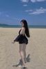 Bikini đen choàng ngắn SEXY M đi biển đẹp