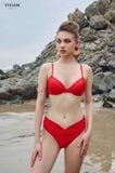  Bikini đỏ kèm cover rút dây VIVIAN 