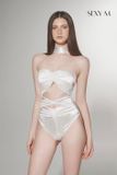  Bikini trắng bạc SEXY M 