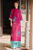  Chính Đán hồng viền xanh quần xanh XÉO XỌ 