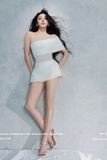  Set áo chéo 1 bên vai và quần short ngắn LANE JT 