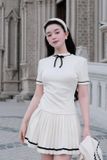  Set 3 món nữ sinh màu kem JOIE DES ROSE 