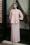  Set áo hồng quần trắng JOIE DES ROSE 
