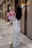  Set áo tầng và chân váy ren dài BELOVED 