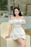  Set kem bẹt vai đính nơ COQUI 
