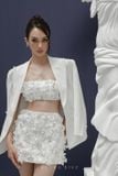  Set vest trắng 3 món kết đá DZUNG BIEZ 