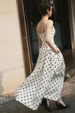  Váy 2 dây chấm bi dài HUONG BOUTIQUE 