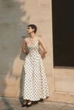  Váy 2 dây chấm bi dài HUONG BOUTIQUE 