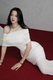  Váy body dài bẹt vai tay ngắn LANE JT 