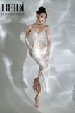  Váy body khoét eo giọt nước HEIDI 