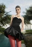  Váy Cinzia đen ngắn MAEL FEMME 