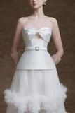  Váy dài cúp ngực tháp tầng DELICATE 