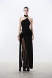  Váy đen dài quấn tà GLAMDOLL 