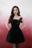  Váy den ngắn lấp lánh DELICATE 