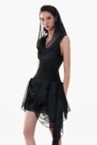  Váy đen ngắn tà lã lơi MUST HAVE 