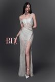  Váy đính đá xẻ đùi BANDAGE DRESS 