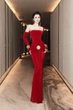  Váy đỏ ôm body GLAMDOLL 