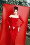  Váy đỏ ôm body GLAMDOLL 