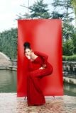  Váy đỏ ôm body GLAMDOLL 