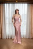  Váy lụa hồng cúp ngực KISSERINE 