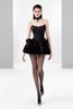 Váy ngắn đen cúp ngực đính nơ MAEL FEMME đi tiệc sang trọng