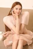  Váy ngắn hồng SHE 