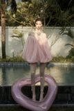  Váy SHIRLEY hồng ngắn MAEL FEMME 