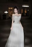  Váy trắng dài LOVELYN 