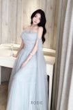  Váy xanh dương xoè dài ROSIE 