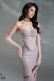  Váy Heidi cúp ngực lấp lánh ánh tím HEIDI 