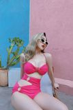  Set bikini hồng FANCIER 