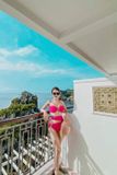  Set bikini hồng FANCIER 
