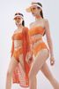  Set bikini lưới bụng cam NG 3.5 