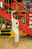  Set xita trắng kèm áo khoác tay dài XITA 