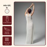  Váy Ren Suông Đính Hoa Kèm Đầm Lót Màu Be Koalify By Teechic Dáng Suông Họa Tiết Hoa 3D Thanh Lịch Thời Thượng 