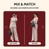  Quần Dài Nâu Koalify By Teechic Cao Cấp Dáng Suông Thời Trang Công Sở 